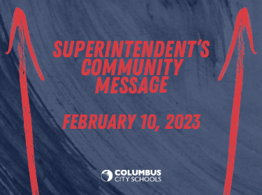 Superintendent's Community Message - February 10, 2023